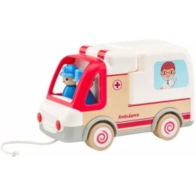 Woody Auto ambulancie so zvukmi a svetlom