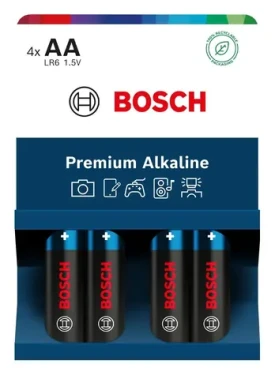 BOSCH LR6PA4B/00 Premium Alkaline / Alkalická batéria / AA / 4 ks (8594162800049)