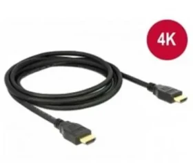 Delock Cable High Speed HDMI s Ethernetom HDMI A male gt; HDMI A male 4K / 1 m (84713)