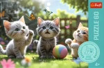 Trefl Puzzle Tri mačiatka