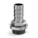 EKWB EK-Pro G1/4 Barb Fitting 10mm - Nickel (3831109904749)