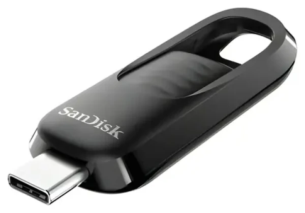 SanDisk Ultra Slider 32 GB / Flash disk / USB-C / USB 3.2 Gen 1 / zasúvací konektor (SDCZ480-032G-G46)
