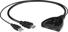 Hama 121776 HDMI rozbočovač 1x2 čierna (121776-H)