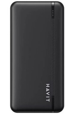 Havit PB92 20000 mAh čierna / Power banka / 2x USB / 1x USB-C / 1x MicroUSB / stav batérie (PB92 black)