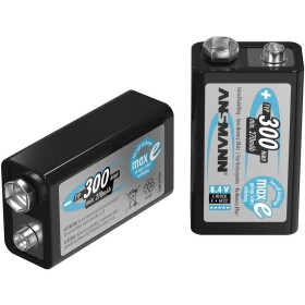 Ansmann maxE 6LR61 9 V akumulátor Ni-MH 300 mAh 8.4 V 1 ks; 5035453