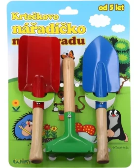 TEDDIES Sada záhradného náradia Krtko