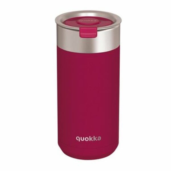 Quokka Boost Coffee Tumbler 400ml Maroon / Termohrnček so sitkom / nerezová oceľ (8412497400768)