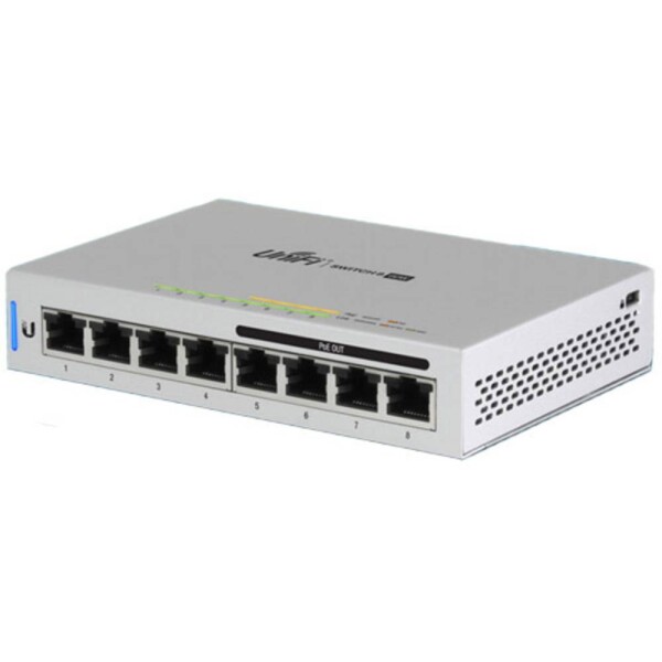 Ubiquiti Networks US-8-60W sieťový switch 8 portů funkcia PoE; US-8-60W