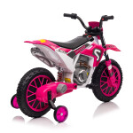 Mamido Mamido Detská elektrická motorka XMX616 ružová | EVA kolesá | 12V 7Ah