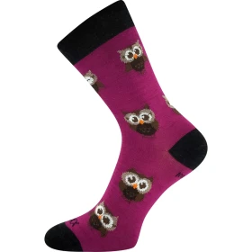 VOXX® ponožky Bubo fuxia 1 pár 35-38 120424