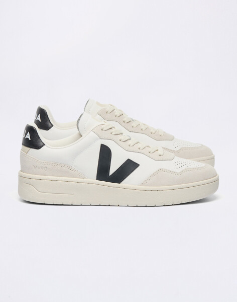 Veja V-90 O.T. Leather WHITE_BLACK 43