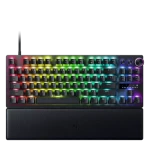 Razer Huntsman V3 Pro Tenkeyless čierna / Herná klávesnica / opticko-analógová / 8KHz / Rapid Trigger / RGB / US Layout