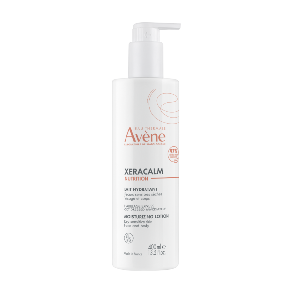 AVENE Xeracalm nutrition hydratačné mlieko pre veľmi suchú citlivú pokožku 400 ml