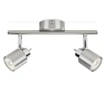 Philips Meranti matný chróm / Bodové svietidlo / 2x GU10 35W / bez zdroja / IP20 (SKL000222515)
