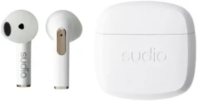Sudio N2 biela / bezdrôtové slúchadlá / mikrofón / IPX4 / Bluetooth 5.3 (7350071388099)