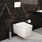 Ovládacie tlačidlo VitrA Vetro sklenené biele 740-1600 740-1600