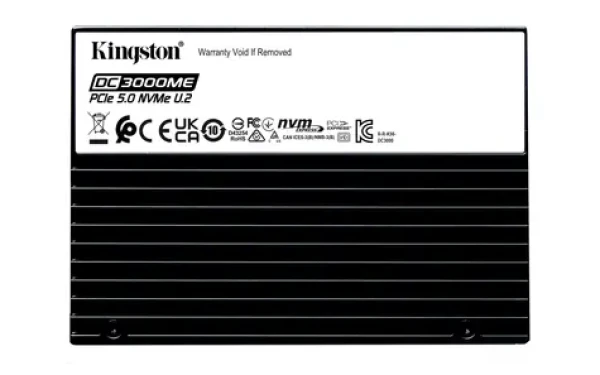Kingston DC3000ME 15.36 TB SSD / 2.5" / U.2 / eTLC / R: 14000MBps / W: 9700MBps / 2.7m 400K IOPS / 5y (SEDC3000ME/15T3)