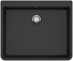 VILLEROY & BOCH VILLEROY & BOCH - Keramický drez Villeroy &amp; Boch Farmhouse 60 X, 636001R7, Pure Black 636001R7