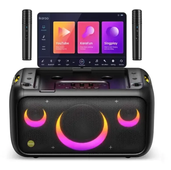 Ikarao Break X1 / SMART karaoke párty reproduktor / USB / AUX / BT / 100 W (libx1)