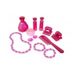 MalPlay Toaletný stolík MALÁ PRINCEZNA s kúzelnou paličkou a MP3