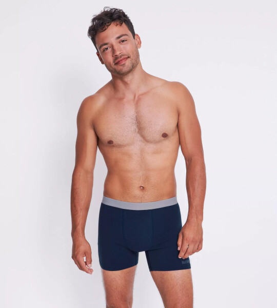 Pánske boxerky GO ABC 2.0 Short 2P - MODRÁ - modrá 00RA - SLOGGI BLUE M