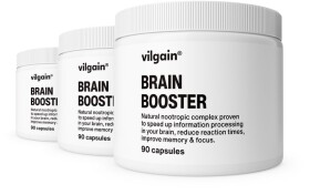 Vilgain Brain Booster – 3× 90 kapsúl