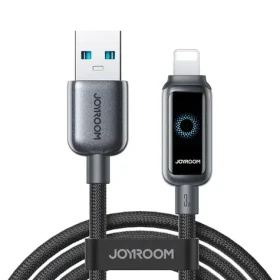 Joyroom S-A55 StarFlight Nabíjací kábel USB-A (M) - Lightning (M) 3A 1.2m čierna (6956116767952)
