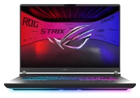 Asus ROG Strix G16 sivá / Herný notebook / 16 "2,5K IPS / Intel Core Ultra 9 290HX PLUS / 32GB / 1TB SSD / RTX 5080 8GB (G615LW-TS346Z)
