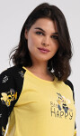 Dámske dlhé pyžamo Bee žlutá M