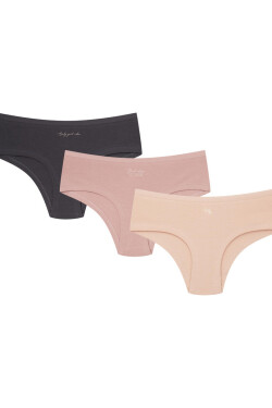 DÁMSKE ŠORTKY 3 PAK 43055-K081 PA-PA AW25 GRAPHITE-ROSE S