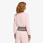Mikina adidas Vintage Tt High Knitted Ribs Top Sandy Pink L