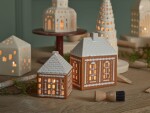 KÄHLER Porcelánový svietnik Gingerbread Lighthouse Small