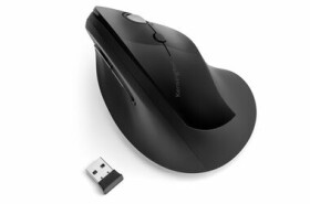 Kensington Pro Fit Ergo Vertical Wireless Mouse čierna / vertikálna bezdrôtová myš / 1600 DPI / 6 tlačidiel (K75501EU)