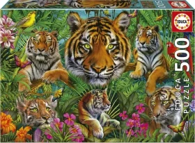 Educa Puzzle Tigre v džungli