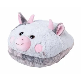 Cozy Noxxiez Kravička - hrejivý plyšový pantofel / od 0 rokov (20-CS927)