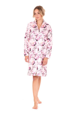 Dámsky župan Toya so zipsom ružový - Vestis L