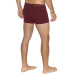 Bushman boxerky Edward 3Pack tmavošedé/navy/červené S