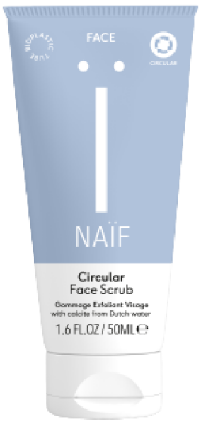 NAÏF Pleťový peeling s vápencom Circular