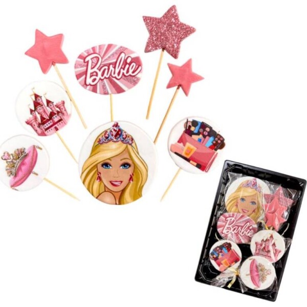 Cukrová figúrka Barbie - I LOVE CAKES - I LOVE CAKES