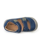 Chlapčenské sandále Barefoot MERYL NAVY, Protetika, tmavomodrá - 20