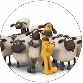 Jedlý papier ovčka Shaun a ovce 19,5 cm - Pictu Hap - Pictu Hap