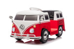 Mamido Mamido Elektrické autíčko Volkswagen T1 Classic Bus 12V | EVA | ECO červené