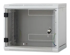 Triton RUA-18-AS6-CAX-A1 / Nástenný rozvádzač / 18U / 600 mm / sklenené dvere / odnímateľné bočnice (RUA-18-AS6-CAX-A1)