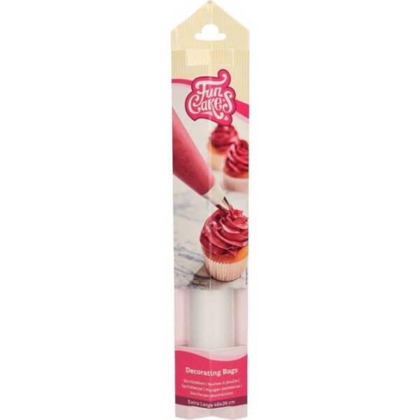 Cukrárske vrecká 10 ks, 46 × 26 cm - FunCakes - FunCakes