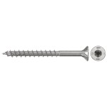 Fischer 574072 skrutky do drevotriesky 4 mm 40 mm TX Nerezová oceľ 200 ks; 574072