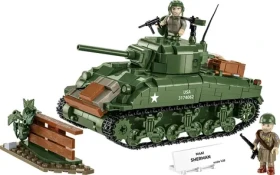 Cobi 3126 II WW M4A1 Sherman, 1:35, 663 k, 2 f