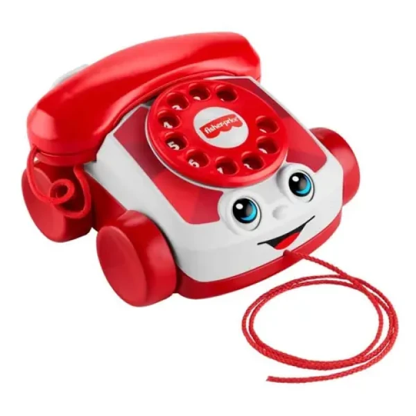 Mattel Fisher Price ťahací telefón 80. výročie Mattel