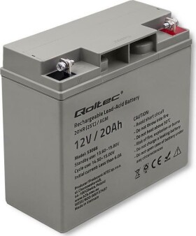 Qoltec akumulátor AGM Qoltec 12V 20Ah HQ (53066)