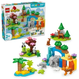 LEGO® DUPLO® Town 10446 Rodinky divokých zvierat 3 v 1