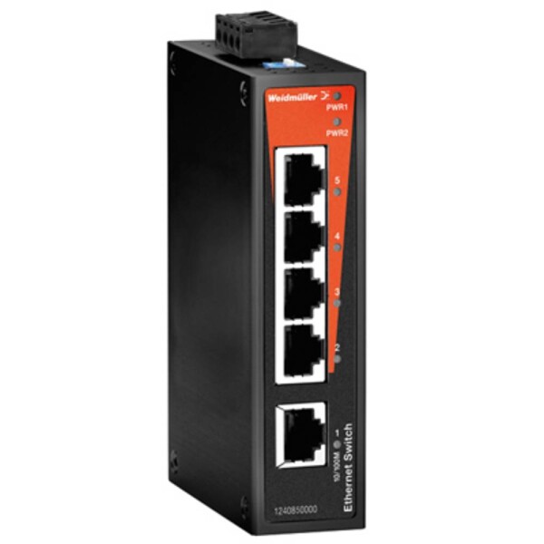 Weidmüller IE-SW-BL05T-5TX priemyselný ethernetový switch; 1240850000